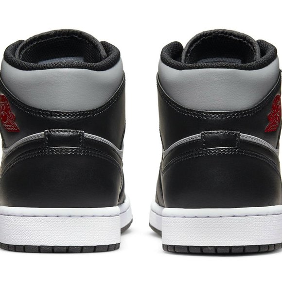 Men's Jordan 1 Mid Shadow Red - Picture 4 of 9